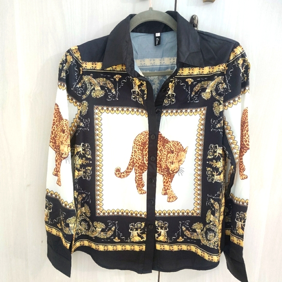 SHEIN Tops - Shein Printed Shirt